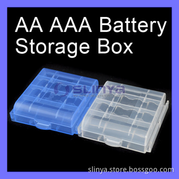 Battery Storage Box Battery Box for AA and AAA Battery